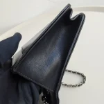 Chanel, Camellia WOC,  7.5", Black, Very Very  Good - Image 31