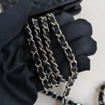 Chanel, Camellia WOC,  7.5", Black, Very Very  Good - Image 38