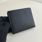 Dior, CD Icon Bi-Fold Wallet , , Black, New - Image 7