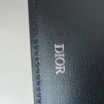 Dior, CD Icon Bi-Fold Wallet , , Black, New - Image 27