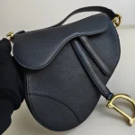 Dior, Saddle Bag, Medium, Black, Very Very  Good - Image 4