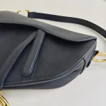 Dior, Saddle Bag, Medium, Black, Very Very  Good - Image 6
