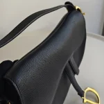 Dior, Saddle Bag, Medium, Black, Very Very  Good - Image 10