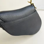Dior, Saddle Bag, Medium, Black, Very Very  Good - Image 12