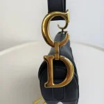 Dior, Saddle Bag, Medium, Black, Very Very  Good - Image 14