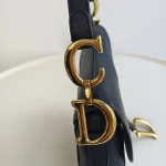 Dior, Saddle Bag, Medium, Black, Very Very  Good - Image 15