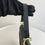 Dior, Saddle Bag, Medium, Black, Very Very  Good - Image 16