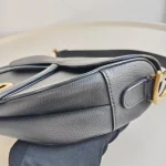 Dior, Saddle Bag, Medium, Black, Very Very  Good - Image 23