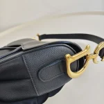 Dior, Saddle Bag, Medium, Black, Very Very  Good - Image 24