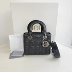 Dior, Lady Small, Small, Black, Very Very  Good - Image 2