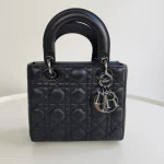 Dior, Lady Small, Small, Black, Very Very  Good - Image 11