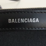 Balenciaga, Navy Cavas XS Tote Bag, XS, Black, Very Very  Good - Image 5