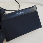 Balenciaga, Navy Cavas XS Tote Bag, XS, Black, Very Very  Good - Image 6