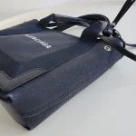 Balenciaga, Navy Cavas XS Tote Bag, XS, Black, Very Very  Good - Image 9