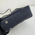 Balenciaga, Navy Cavas XS Tote Bag, XS, Black, Very Very  Good - Image 13