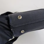 Balenciaga, Navy Cavas XS Tote Bag, XS, Black, Very Very  Good - Image 14