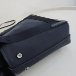 Balenciaga, Navy Cavas XS Tote Bag, XS, Black, Very Very  Good - Image 19