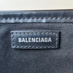 Balenciaga, Navy Cavas XS Tote Bag, XS, Black, Very Very  Good - Image 31