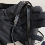Balenciaga, Navy Cavas XS Tote Bag, XS, Black, Very Very  Good - Image 44