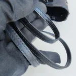 Balenciaga, Navy Cavas XS Tote Bag, XS, Black, Very Very  Good - Image 45