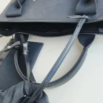 Balenciaga, Navy Cavas XS Tote Bag, XS, Black, Very Very  Good - Image 46