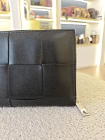 Bottega Veneta, Cassette Zip Around Wallet, , Black, Very Very  Good - Image 5