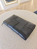 Bottega Veneta, Cassette Zip Around Wallet, , Black, Very Very  Good - Image 12