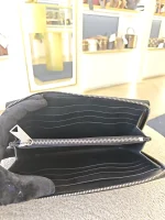 Bottega Veneta, Cassette Zip Around Wallet, , Black, Very Very  Good - Image 19