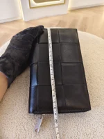 Bottega Veneta, Cassette Zip Around Wallet, , Black, Very Very  Good - Image 33