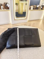 Bottega Veneta, Cassette Zip Around Wallet, , Black, Very Very  Good - Image 34