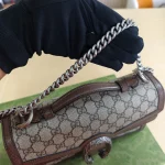 Gucci, Dionysus Small GG Top Handle Bag, Small, Brown, Very Like New - Image 15