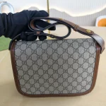 Gucci, Horsebit 1955 shoulder bag, Medium, Brown, Very Like New - Image 11