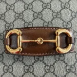 Gucci, Horsebit 1955 shoulder bag, Medium, Brown, Very Like New - Image 23