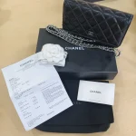 Chanel, Woc,  7.5", Black, Very Like New - Image 2