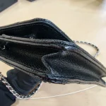 Chanel, Woc,  7.5", Black, Very Like New - Image 8