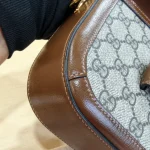 Gucci, Horsebit 1955 Small Shoulder Bag, Small, Brown, Like New - Image 17