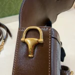 Gucci, Horsebit 1955 Small Shoulder Bag, Small, Brown, Like New - Image 28
