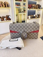Gucci, Dionysus Shoulder Bag, Small, Beige, Very Very  Good - Image 2