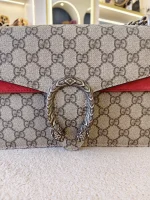 Gucci, Dionysus Shoulder Bag, Small, Beige, Very Very  Good - Image 6