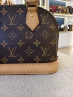 Louis Vuitton, Alma BB , BB, Brown, Very Good - Image 9