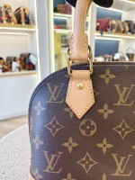 Louis Vuitton, Alma BB , BB, Brown, Very Good - Image 14