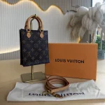 Louis Vuitton, Petit Sac Plat, Mini, Brown, Very Like New - Image 2