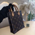 Louis Vuitton, Petit Sac Plat, Mini, Brown, Very Like New - Image 7