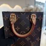 Louis Vuitton, Petit Sac Plat, Mini, Brown, Very Like New - Image 16