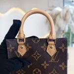 Louis Vuitton, Petit Sac Plat, Mini, Brown, Very Like New - Image 17