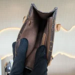 Louis Vuitton, Petit Sac Plat, Mini, Brown, Very Like New - Image 19