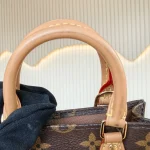 Louis Vuitton, Petit Sac Plat, Mini, Brown, Very Like New - Image 21
