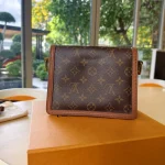 Louis Vuitton, Dauphine, Mini, Brown, Very Very Like New - Image 8