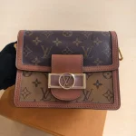 Louis Vuitton, Dauphine, Mini, Brown, Very Very Like New - Image 9