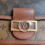 Louis Vuitton, Dauphine, Mini, Brown, Very Very Like New - Image 21